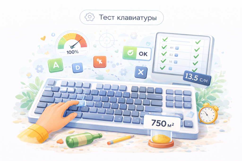 Тест клавиатуры