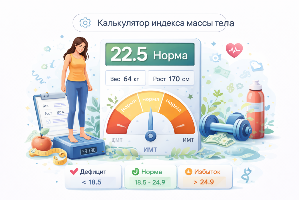 Калькулятор ИМТ