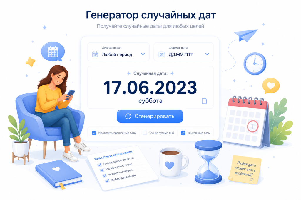 Генератор случайных дат